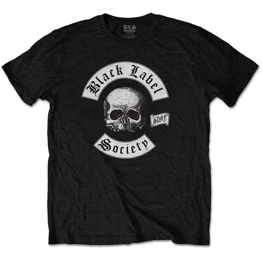 Black Label Society Unisex T-Shirt: Skull Logo (Black)