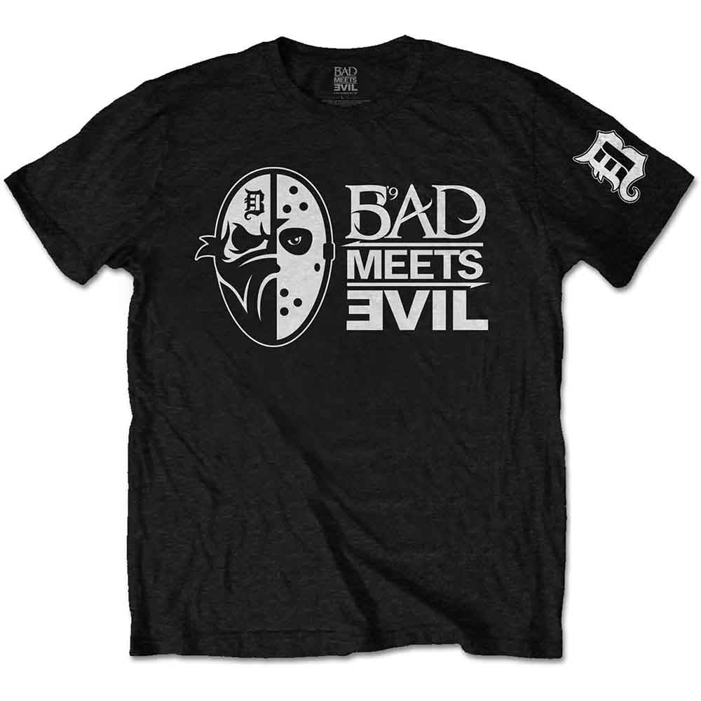 Bad Meets Evil Unisex T-Shirt: Masks (Black)