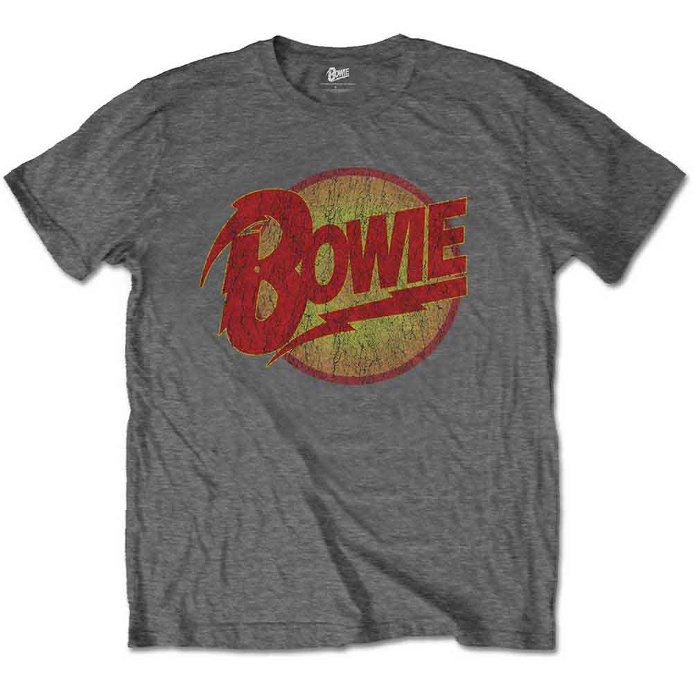 David Bowie Kids T-Shirt: Diamond Dogs Logo (Charcoal Grey)