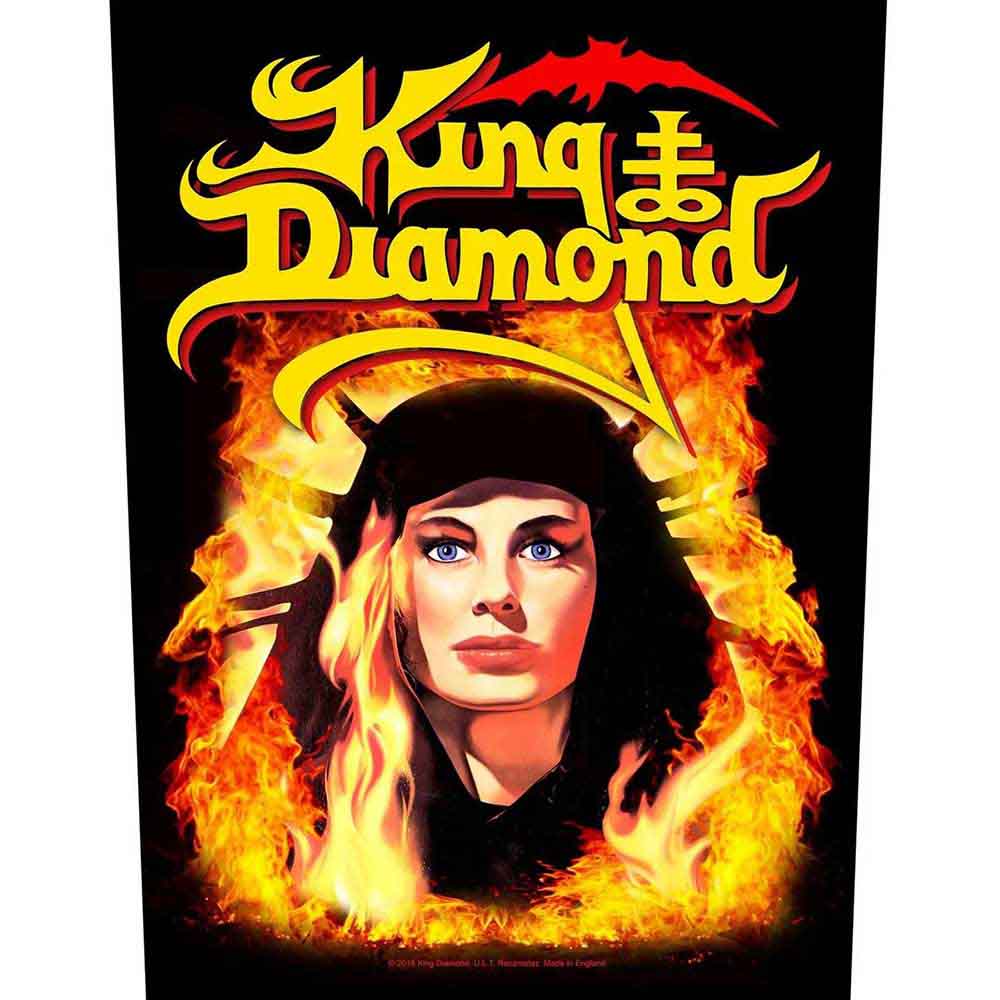 King Diamond Back Patch: Fatal Portrait