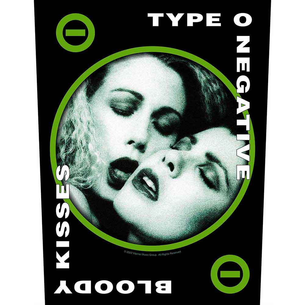 Type O Negative Back Patch: Bloody Kisses