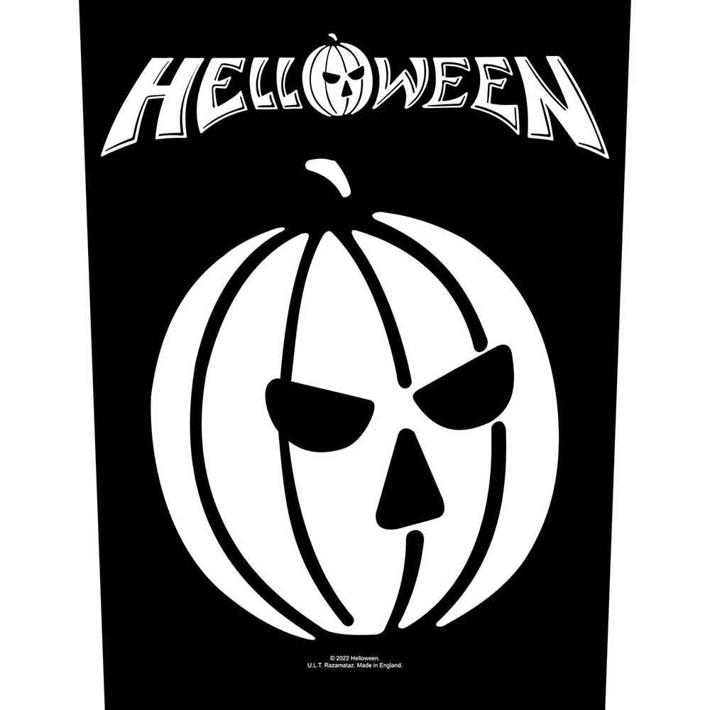 Helloween Back Patch: Pumpkin