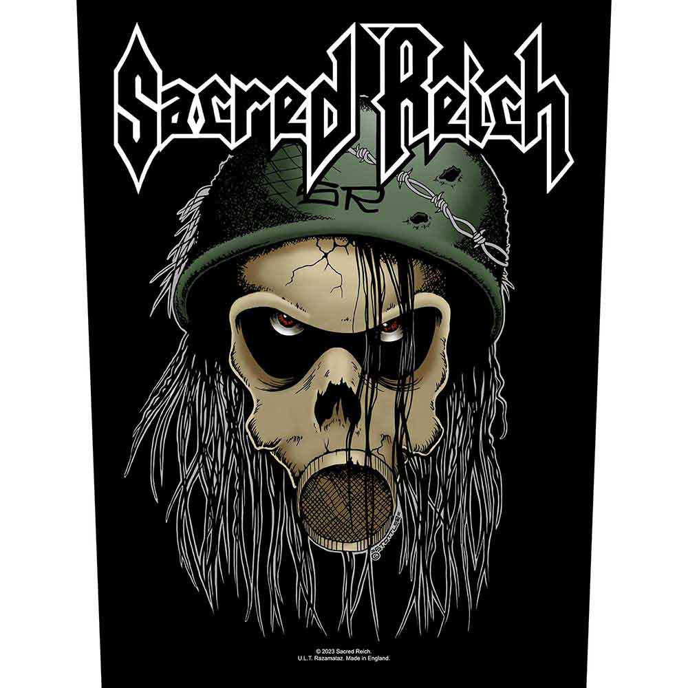 Sacred Reich Back Patch: OD