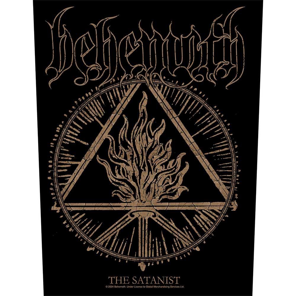 Behemoth Back Patch: The Satanist