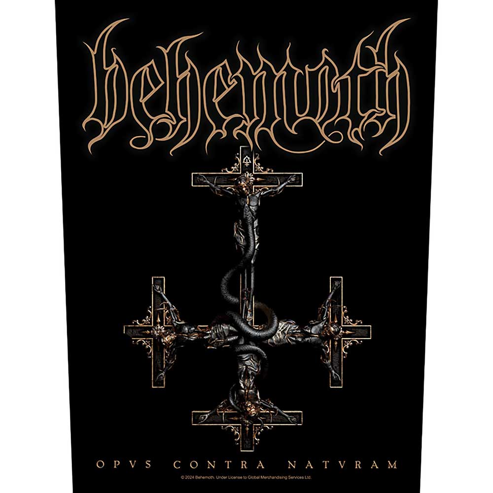 Behemoth Back Patch: Opvs Contra Natvram