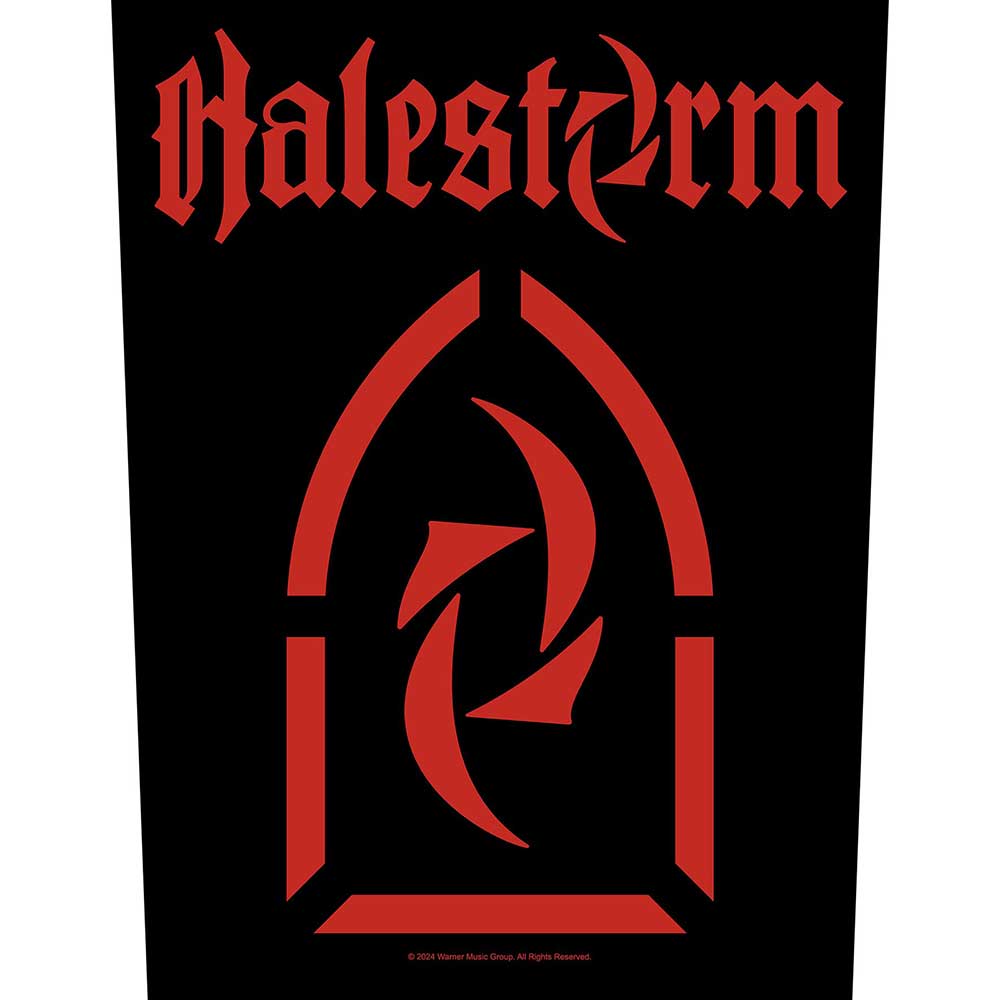 Halestorm Back Patch: Logo