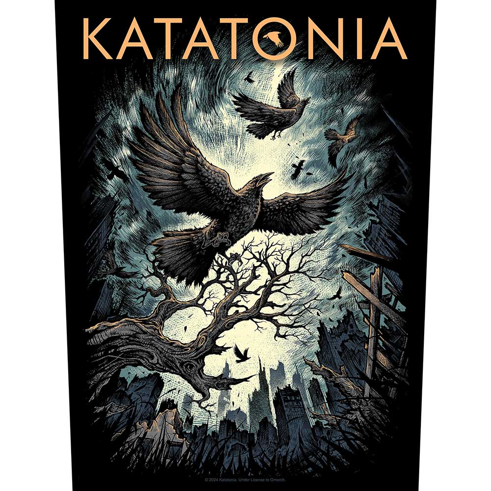 Katatonia Back Patch: Uncover The Skies