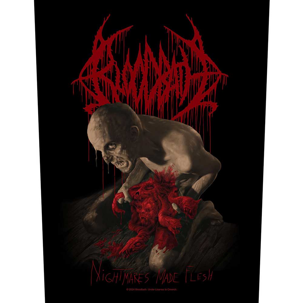 Bloodbath Back Patch: Nightmares Made Flesh