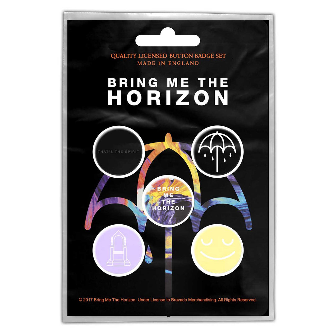 That's the Spirit Button Badge Pack | Bring Me The Horizon