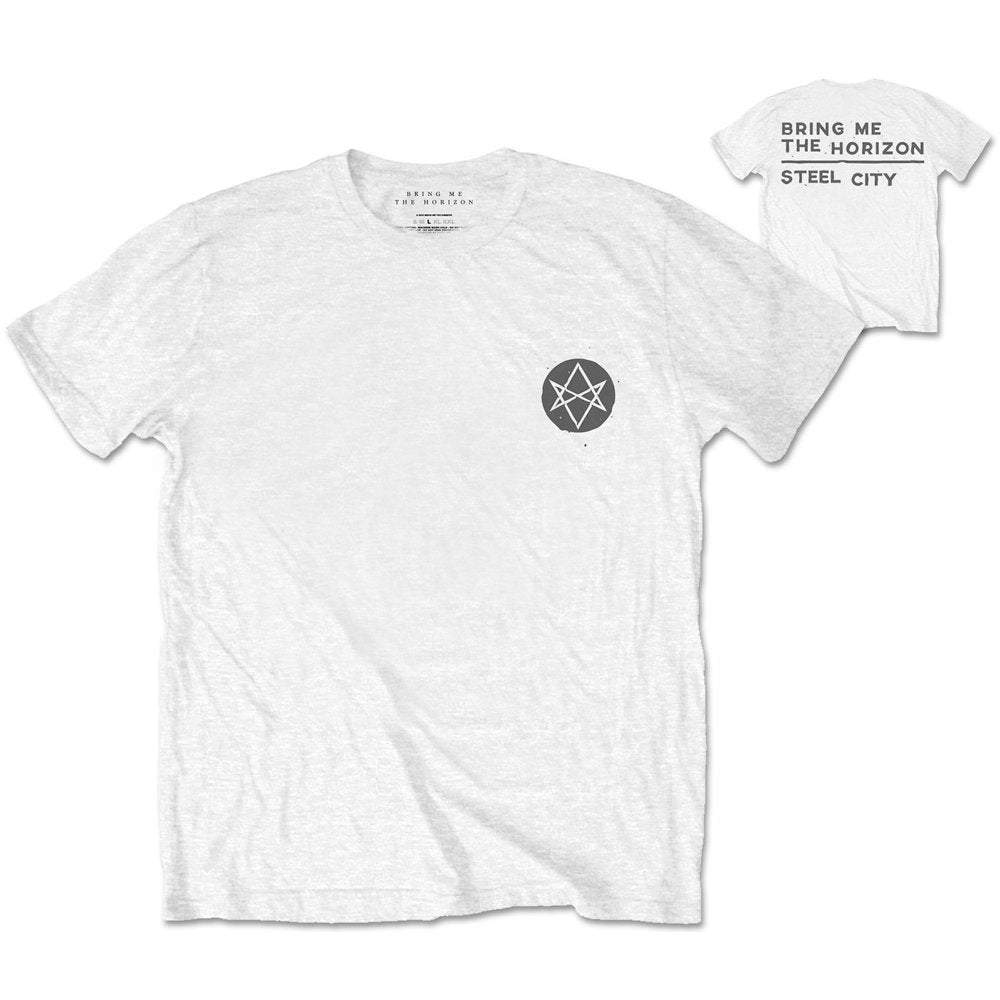 Distorted (Back Print) Unisex T-Shirt | Bring Me The Horizon