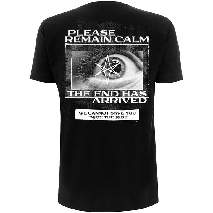 Remain Calm (Back Print) Unisex T-Shirt | Bring Me The Horizon