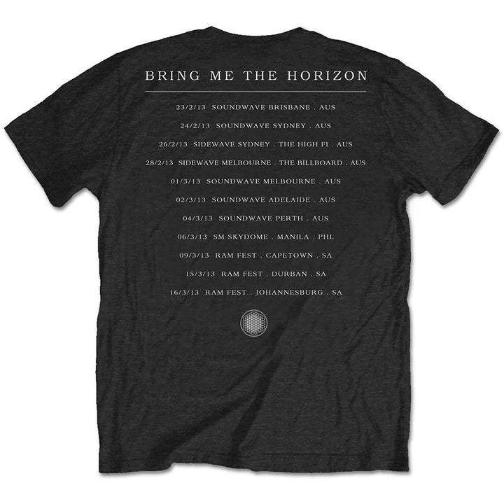 Sempiternal Tour (Back Print) Unisex T-Shirt | Bring Me The Horizon