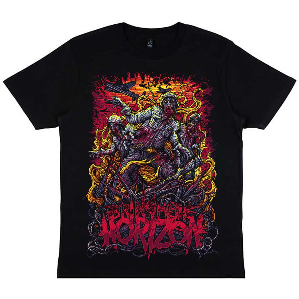 Zombie Army Unisex T-Shirt | Bring Me The Horizon
