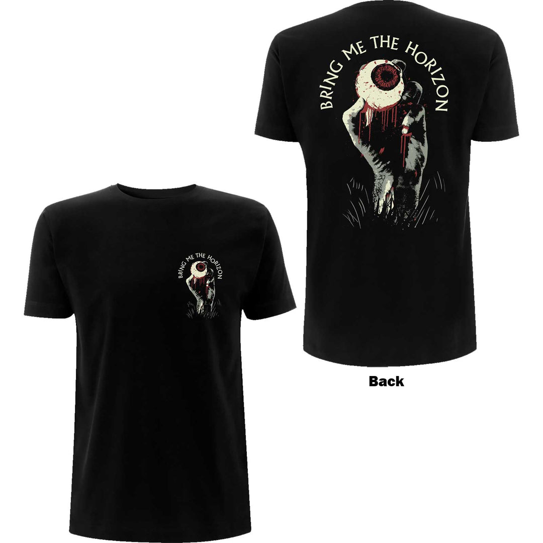 Zombie Eye (Back Print) Unisex T-Shirt | Bring Me The Horizon