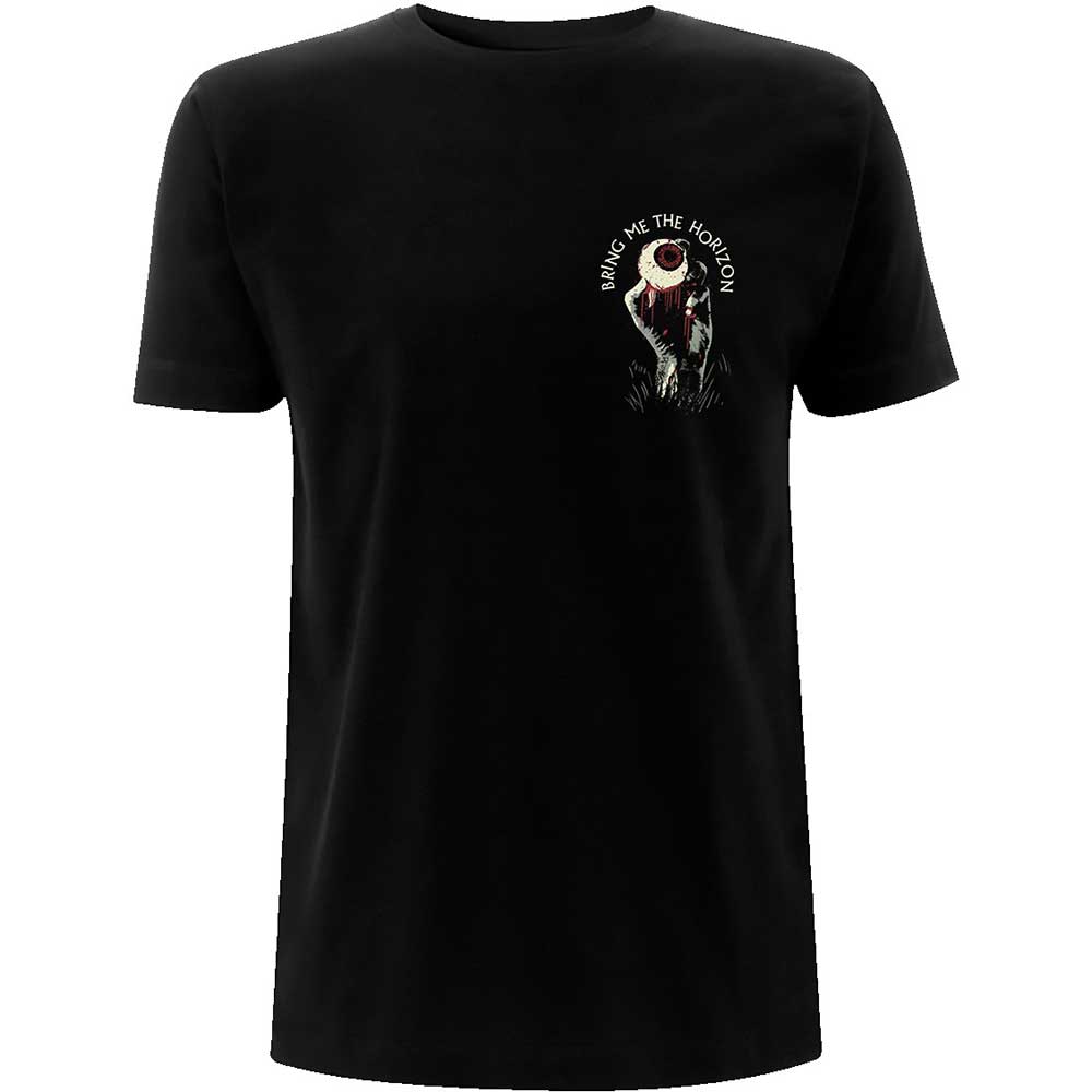 Zombie Eye (Back Print) Unisex T-Shirt | Bring Me The Horizon