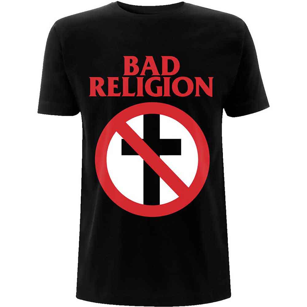 Bad Religion Unisex T-Shirt: Classic Buster Cross (Black)