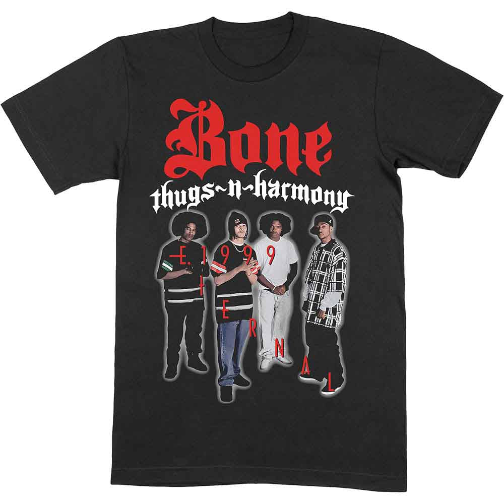 Bone Thugs-n-Harmony Unisex T-Shirt: E. 1999 (Black)