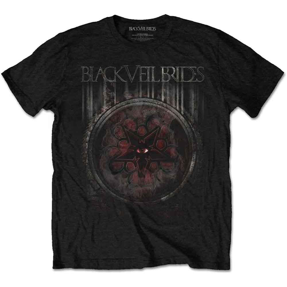 Black Veil Brides Unisex T-Shirt: Rusted (Black)