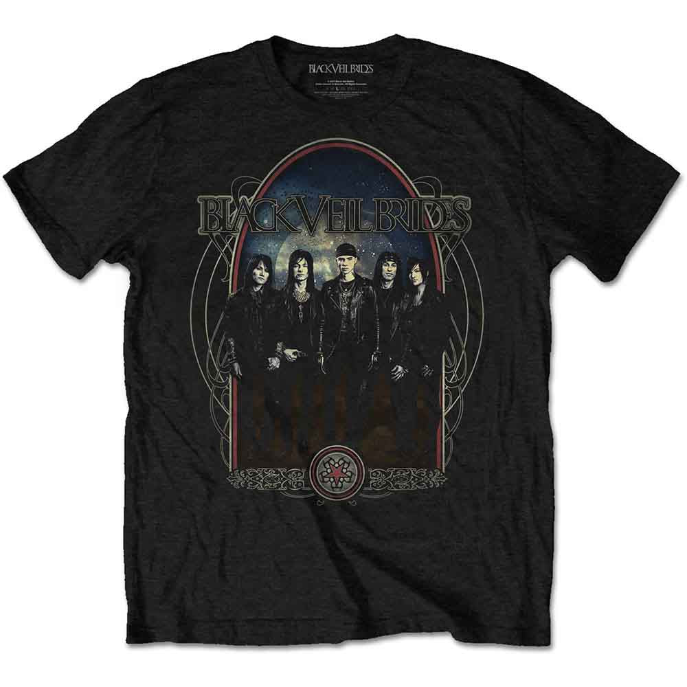 Black Veil Brides Unisex T-Shirt: Ornaments (Black)