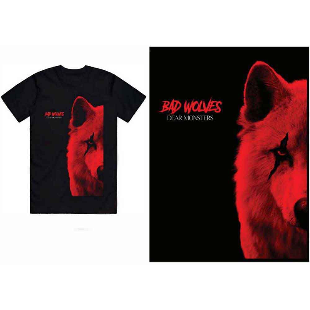 Bad Wolves Unisex T-Shirt: Dear Monsters (Black)