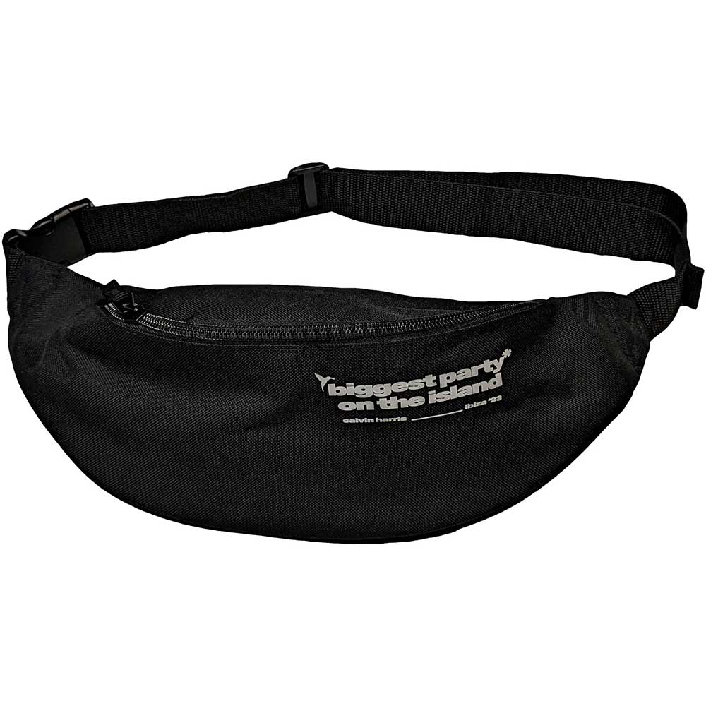 Calvin Harris  Belt Bag: Biggest Party (Black) (Ex-Tour)