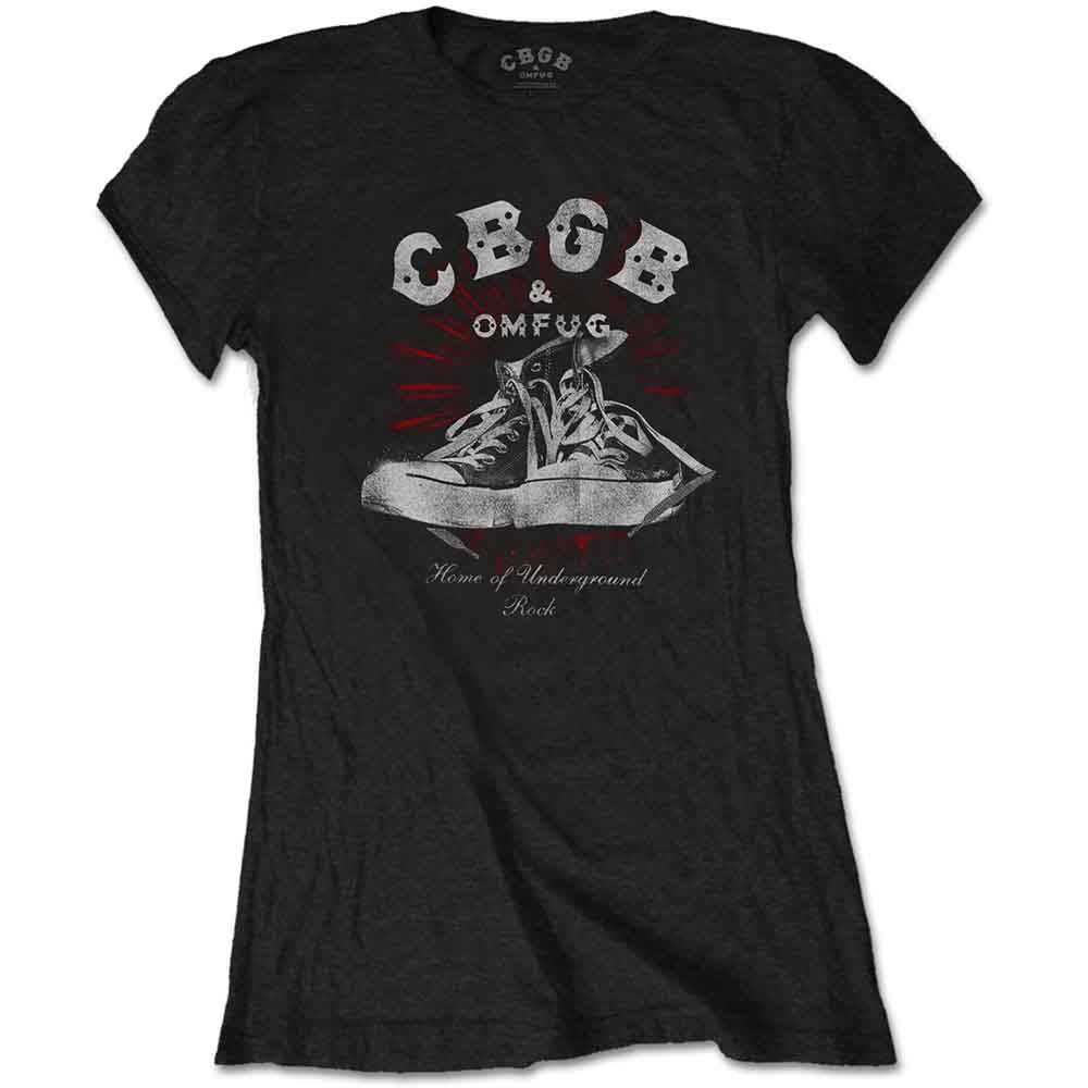 CBGB Ladies T-Shirt: Converse (Black)