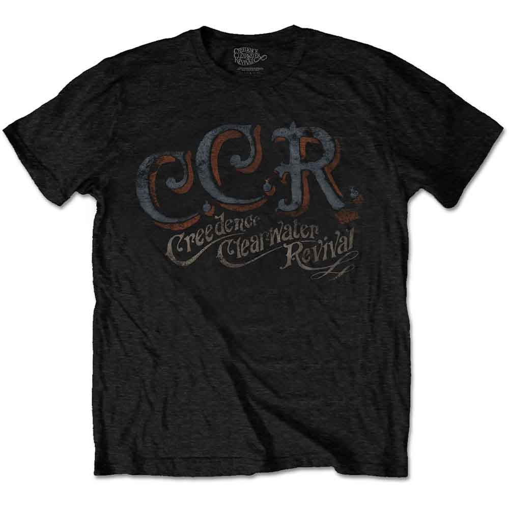 Creedence Clearwater Revival Unisex T-Shirt: CCR (Black)