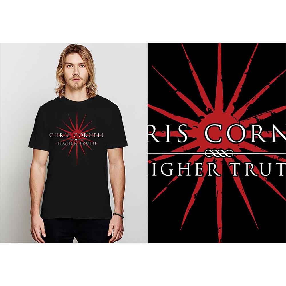 Chris Cornell Unisex T-Shirt: Higher Truth (Black)