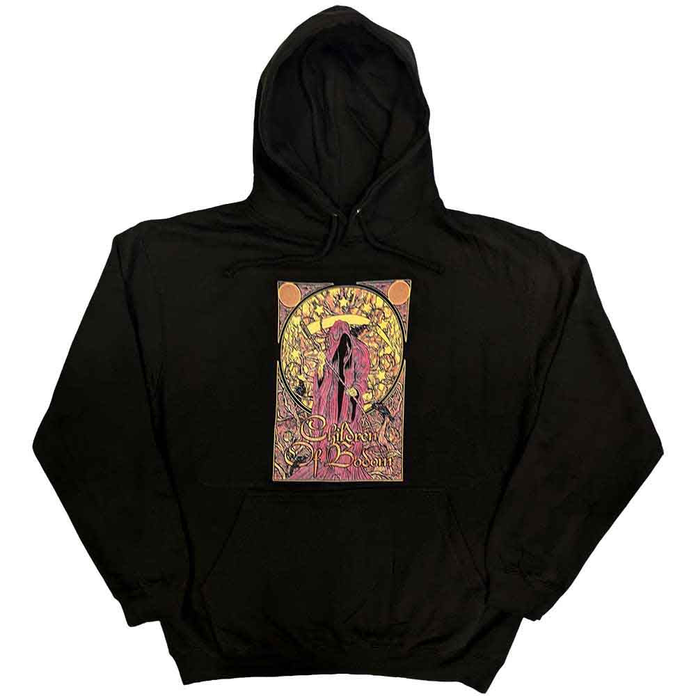 Children Of Bodom Unisex Pullover Hoodie: Nouveau Reaper (Black)