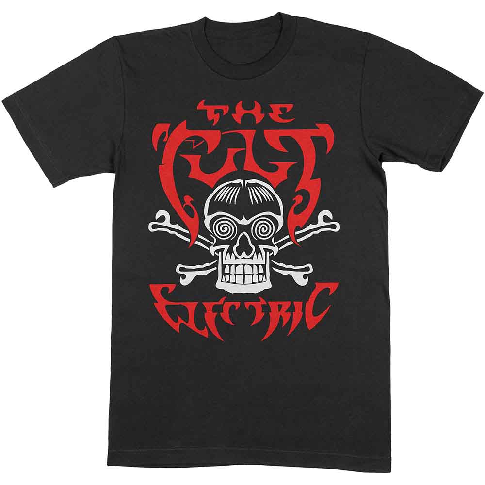 The Cult Unisex T-Shirt: Electric (Black)