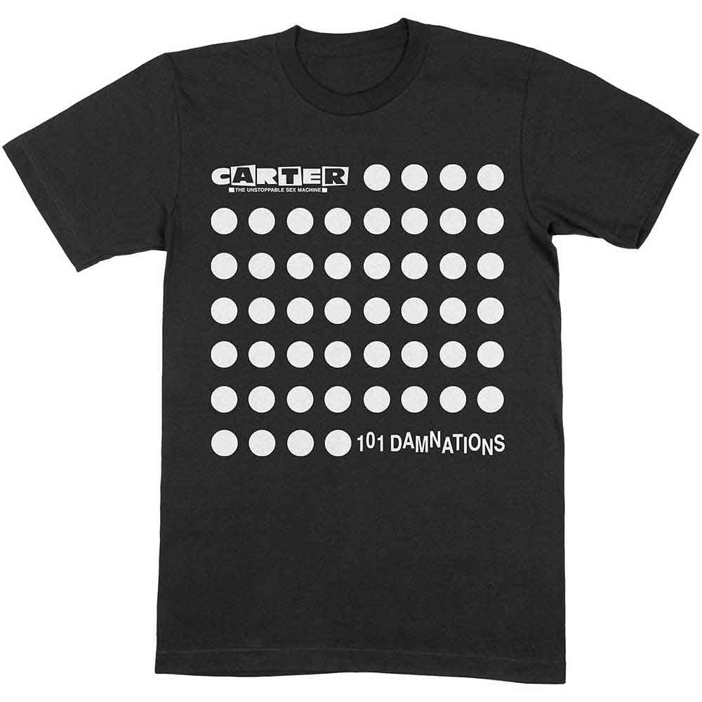 Carter USM Unisex T-Shirt: 101 Damnations (Black)