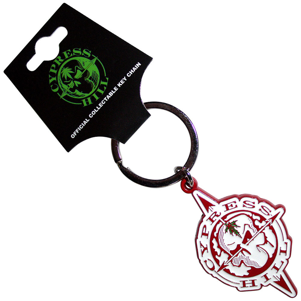 Cypress Hill Keychain: Skull Compass