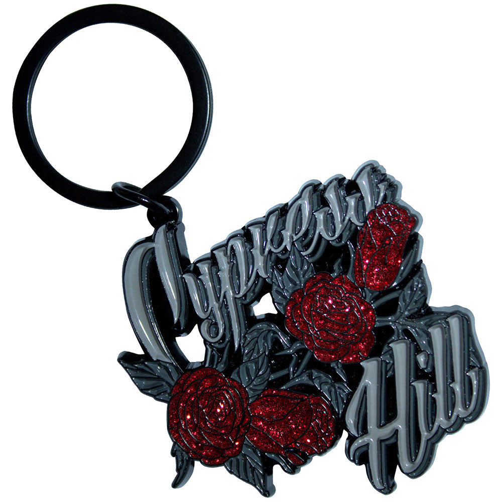 Cypress Hill Keychain: Roses Logo