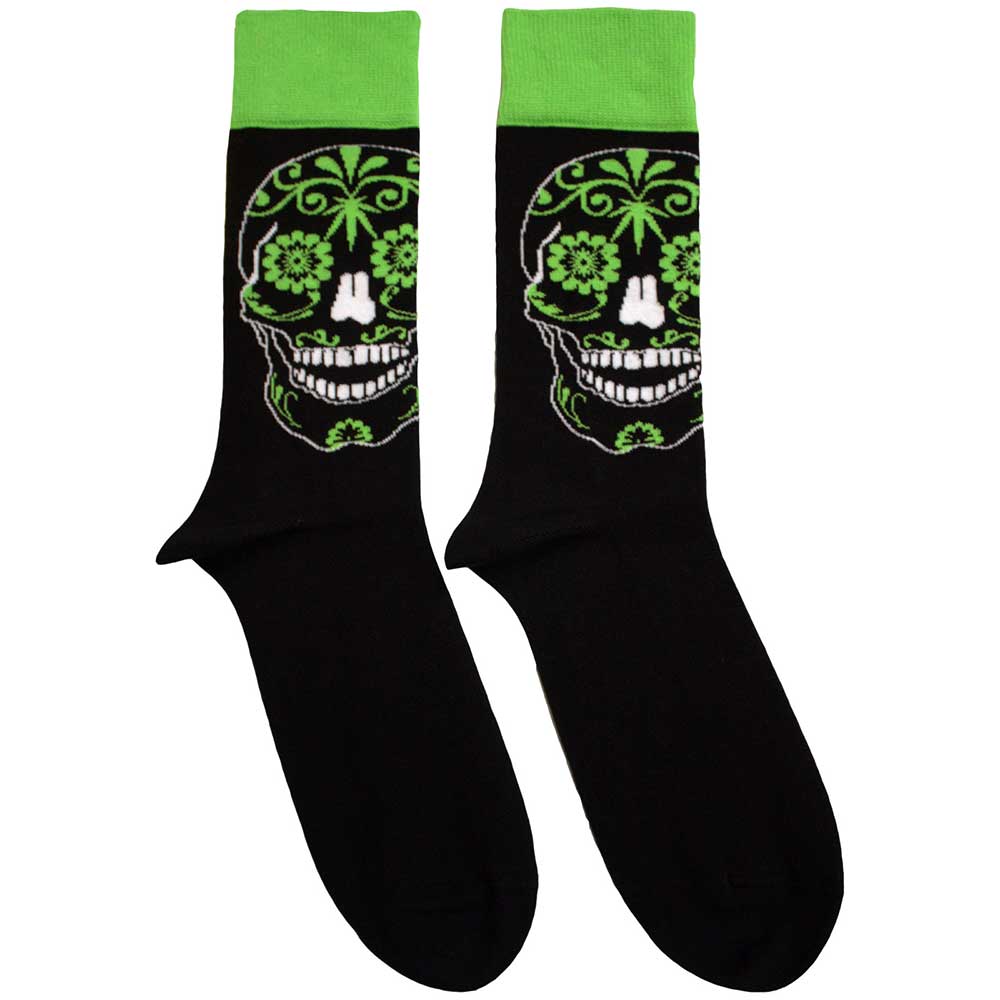 Cypress Hill Unisex Ankle Socks: Skull (Black)