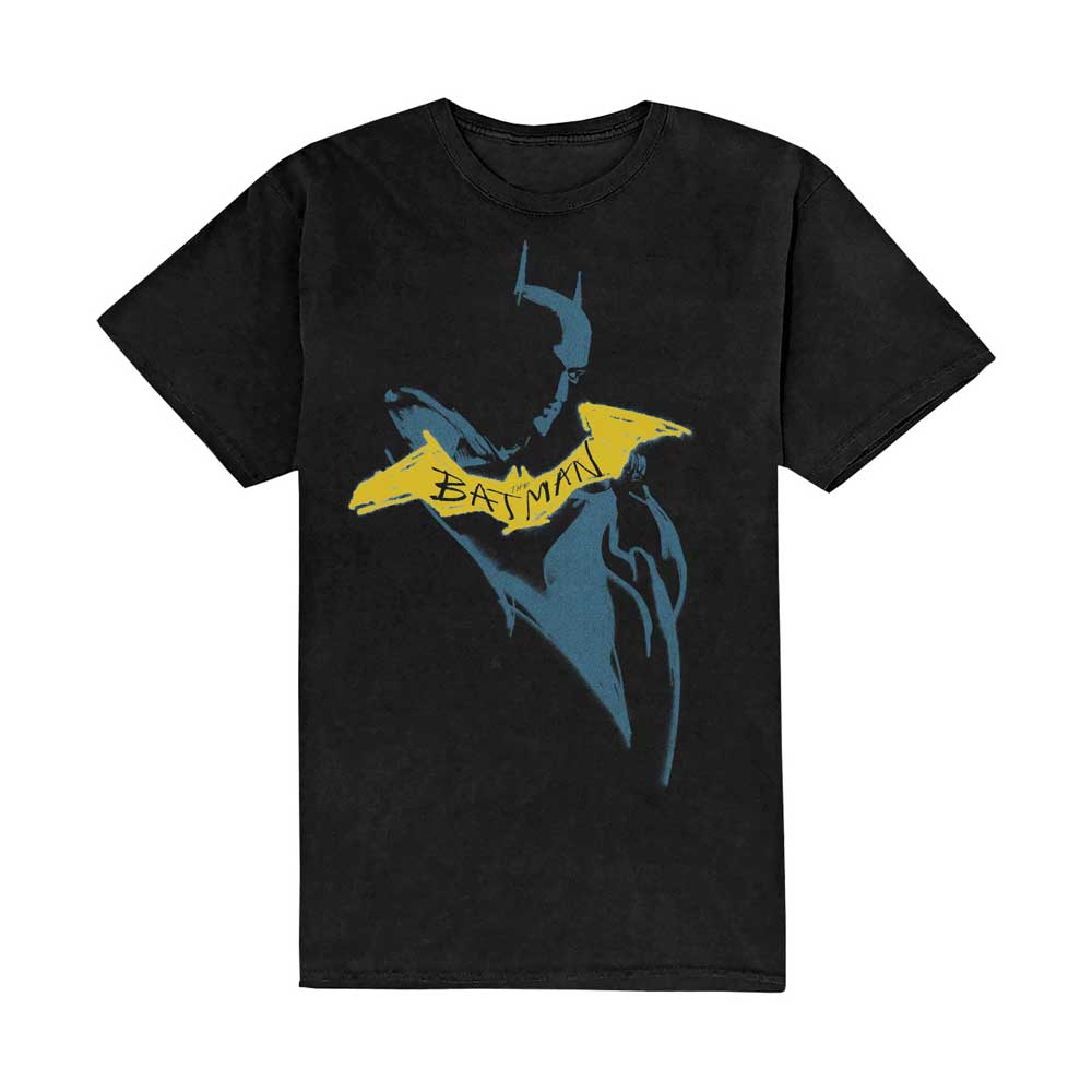 The Batman Yellow Sketch Unisex T-Shirt | Batman