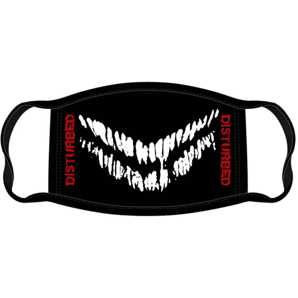 Disturbed Face Mask: Mouth (Black)