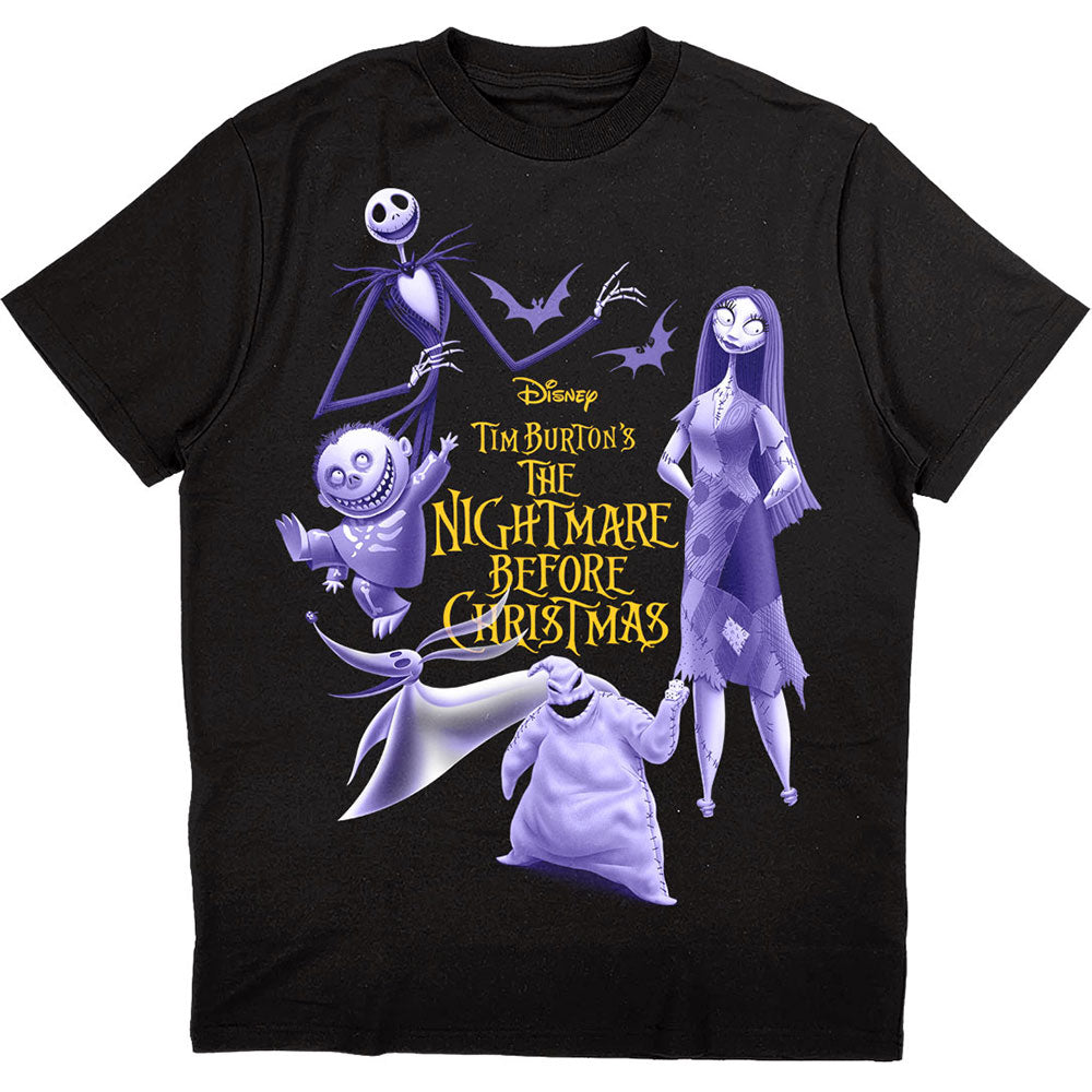 The Nightmare Before Christmas Purple Characters Unisex T-Shirt | Disney