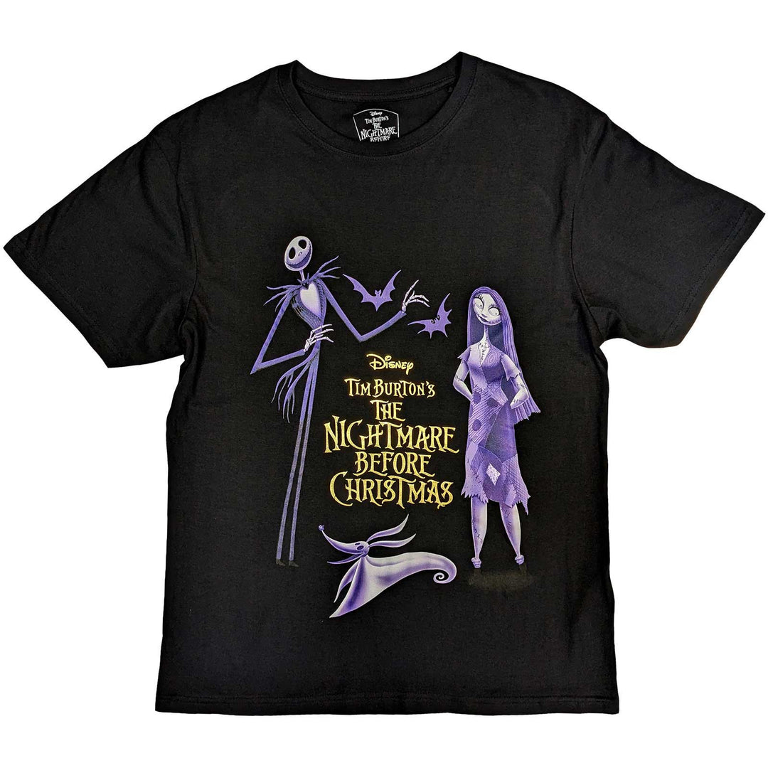 The Nightmare Before Christmas Purple Characters (Embellished) Unisex T-Shirt | Disney