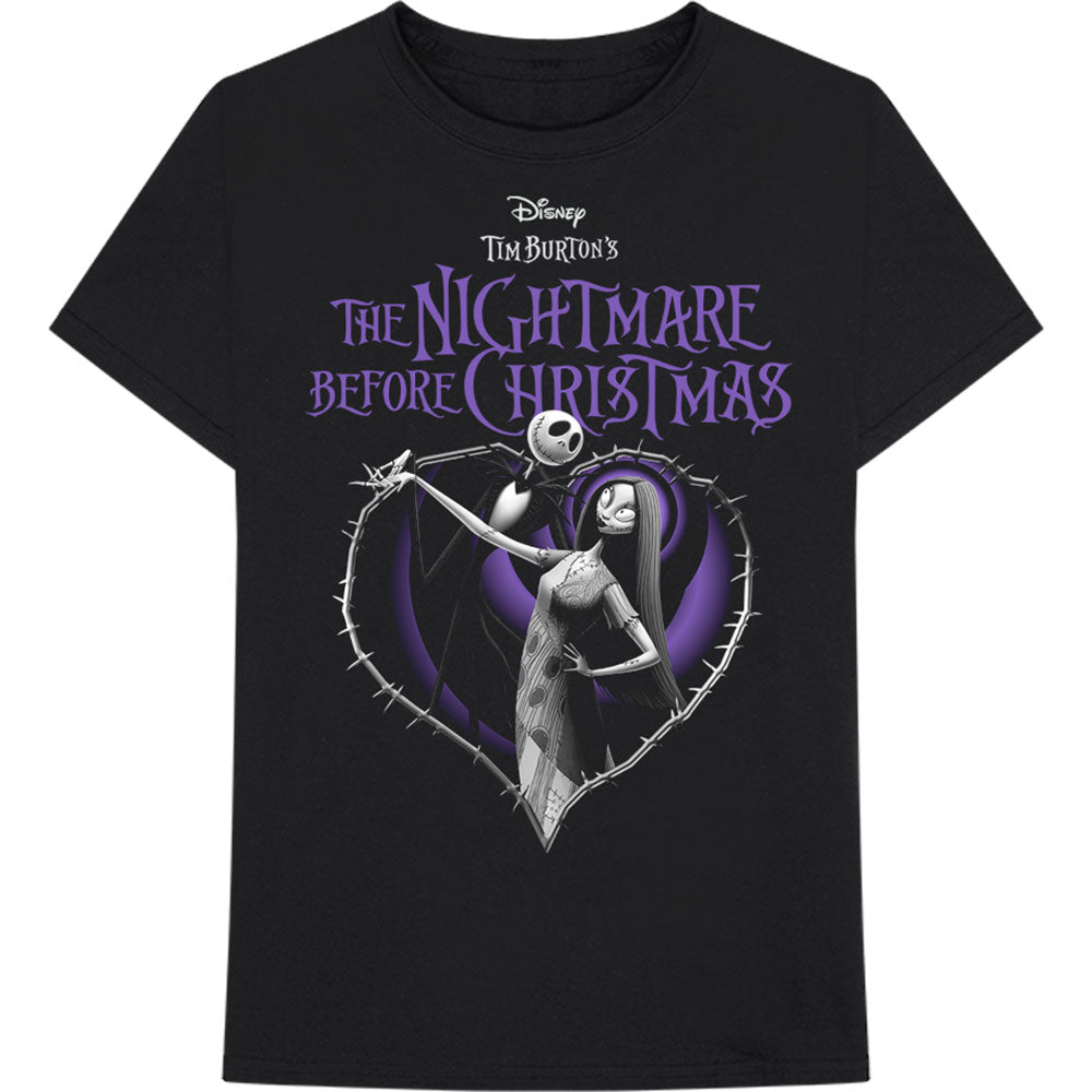 The Nightmare Before Christmas Purple Heart Unisex T-Shirt | Disney