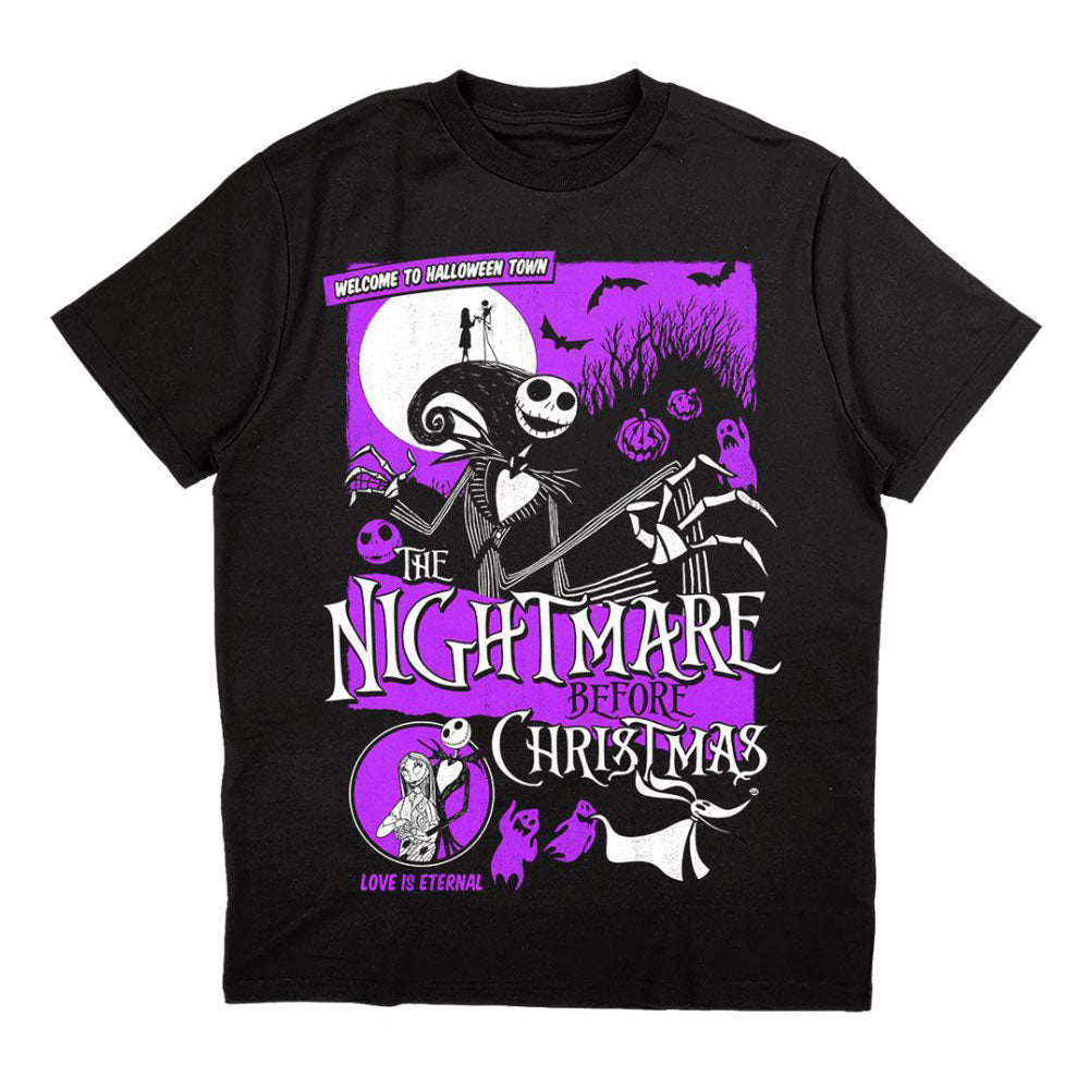The Nightmare Before Christmas Welcome To Halloween Town Unisex T-Shirt | Disney