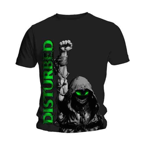 Disturbed Unisex T-Shirt: Up Your Fist (Black)