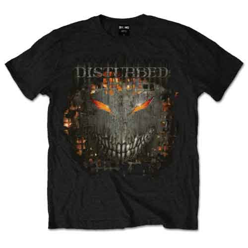 Disturbed Unisex T-Shirt: Fire Behind (Black)