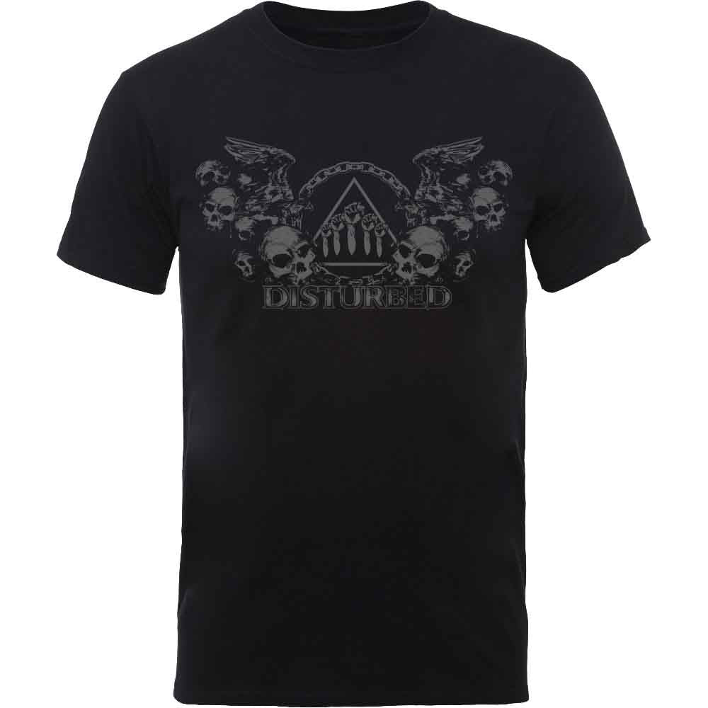 Disturbed Unisex T-Shirt: Beware The Vultures (Black)