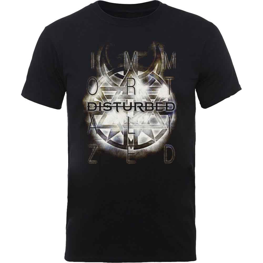 Disturbed Unisex T-Shirt: Symbol (Black)