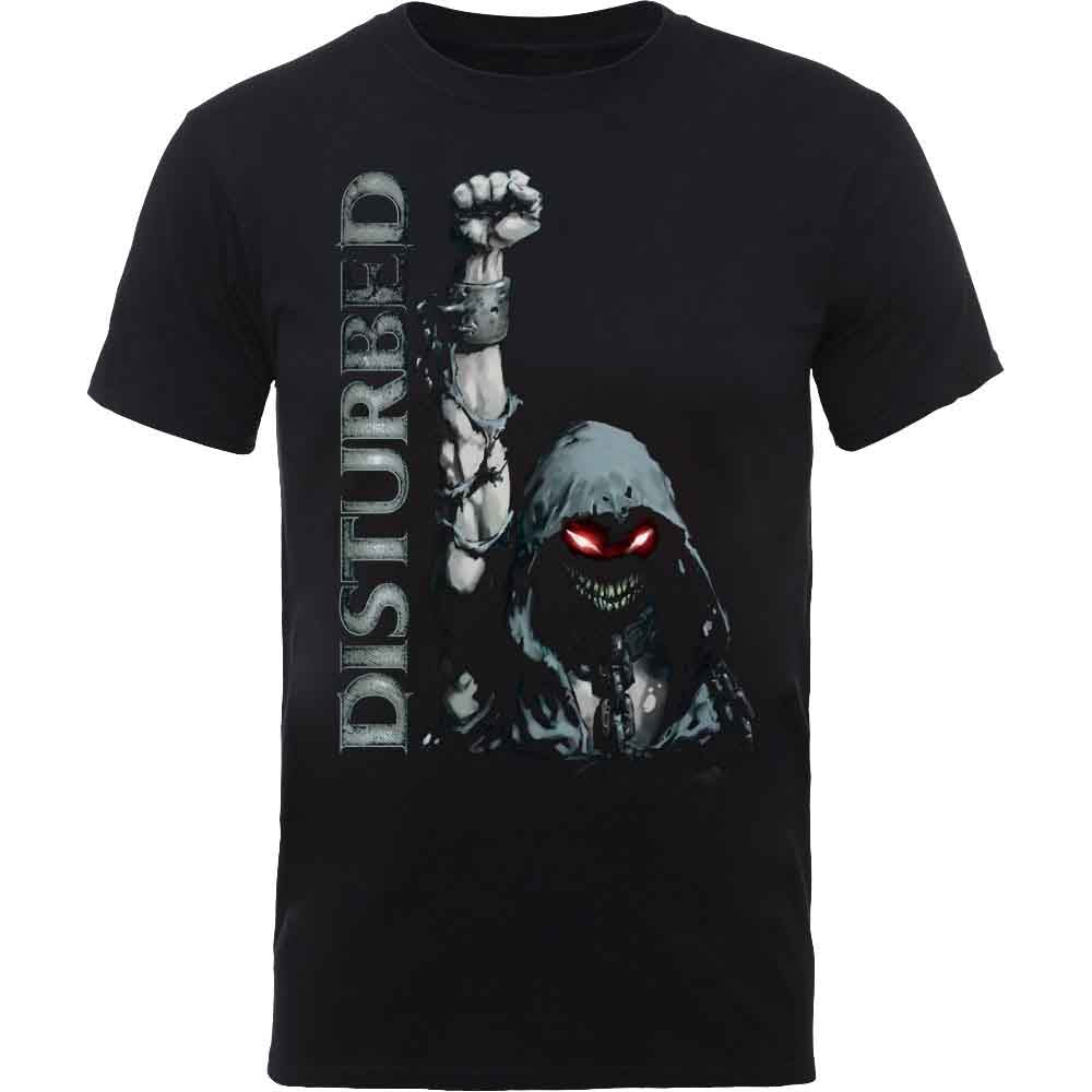 Disturbed Unisex T-Shirt: Up Yer Military (Black)