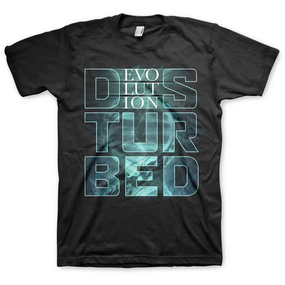 Disturbed Unisex T-Shirt: Evolution (Black)