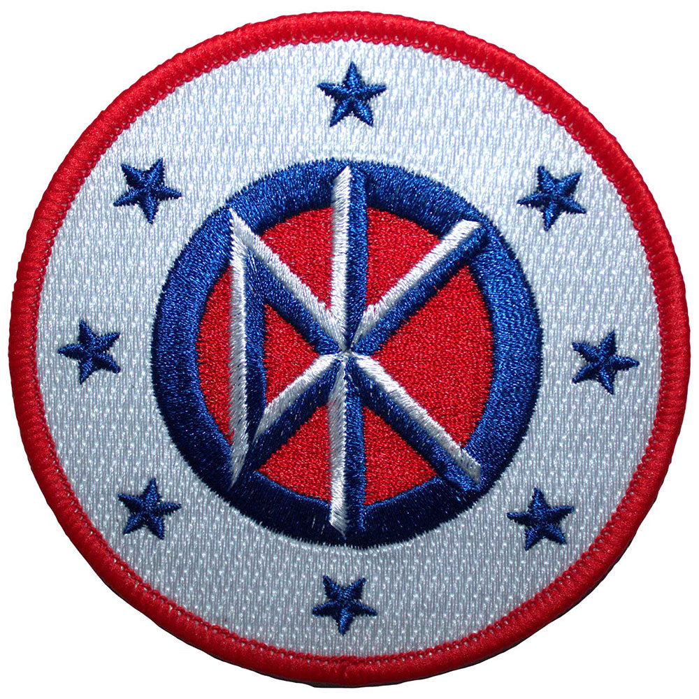 Dead Kennedys Standard Patch: Logo & Stars