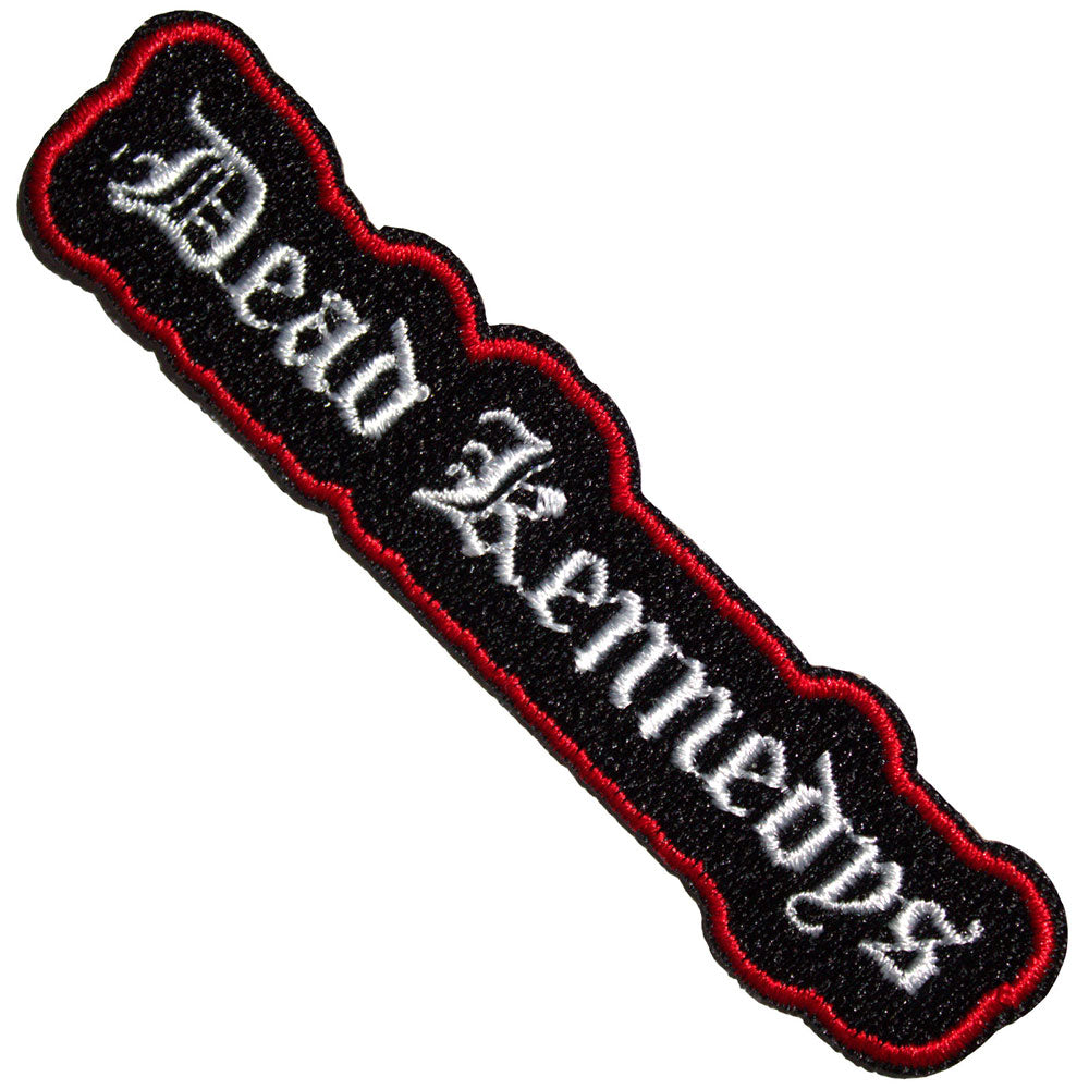 Dead Kennedys Standard Patch: Text Logo Cut-Out