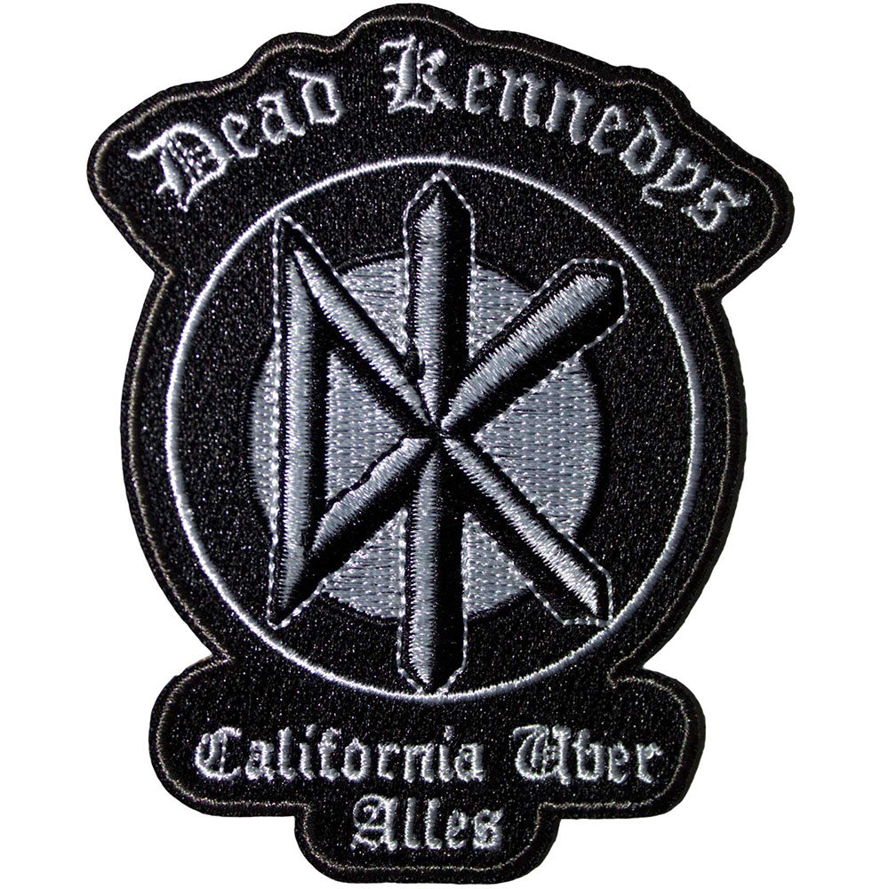 Dead Kennedys Standard Patch: California Uber Alles B&W