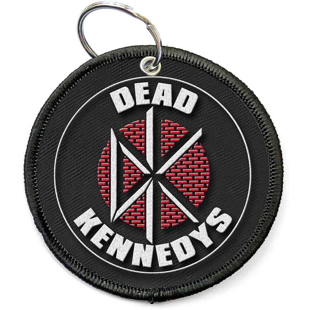 Dead Kennedys Patch Keychain: Circle Logo (Double Sided)